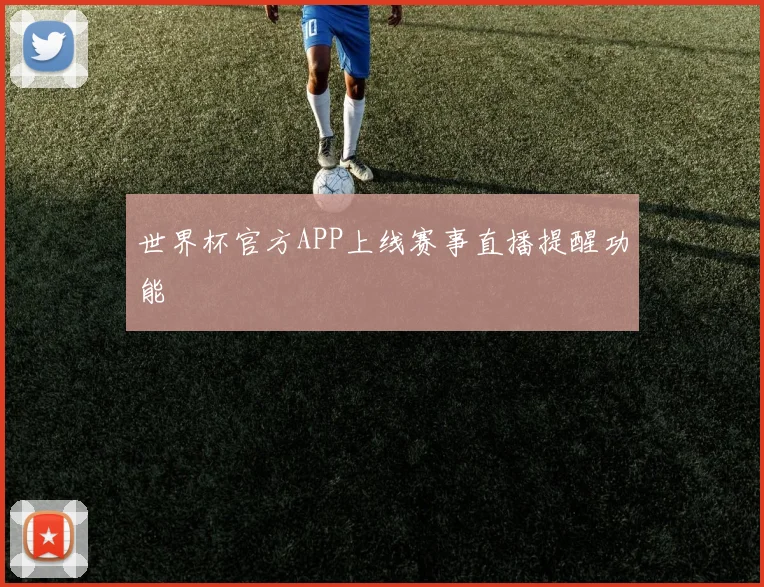 世界杯官方APP上线赛事直播提醒功能