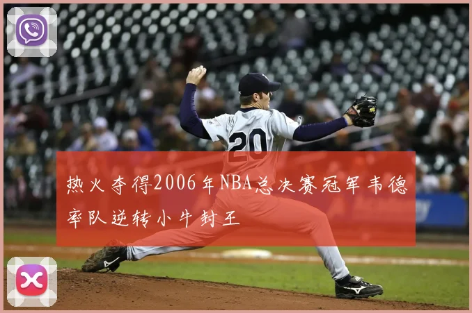 热火夺得2006年NBA总决赛冠军韦德率队逆转小牛封王